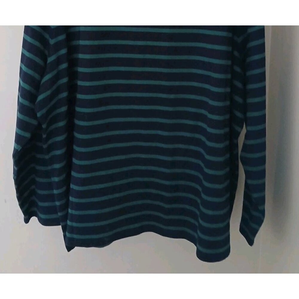 Talbots Embroidered Bateau Neck Tee - Picture 8 of 9